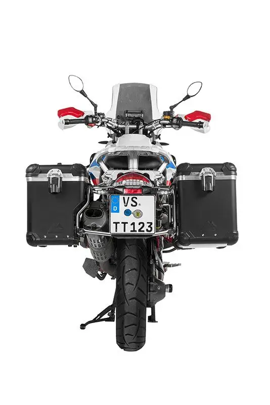 Expressversand Motorrad Alukoffer Sondersystem ZEGA Evo X für BMW R1200GS bis 2012/ BMW R1200GS Adventure bis 2013