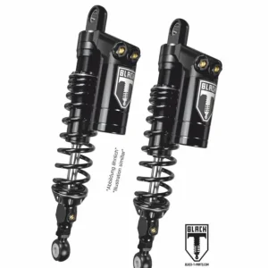 Finale Aktion BLACK-T Stereo Federbein Set Stage3 mit Reservoir für Indian Scout / Scout Sixty 2015-2020