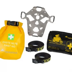 Zubehörhalter mit Erste-Hilfe Set für Motorradkoffer ZEGA Pro/ZEGA Mundo by Touratech Waterproof Highlight
