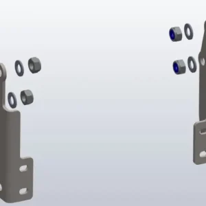 Adapterset Motorschutz ohne Verkleidungsturzbügel für Honda XL750 Transalp Begrenztes Angebot
