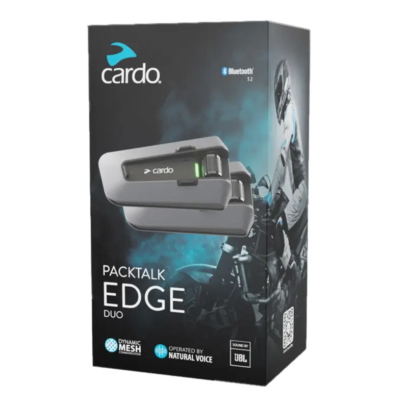 Motorrad-Kommunikationssystem Cardo Packtalk Edge Solange Der Vorrat Reicht