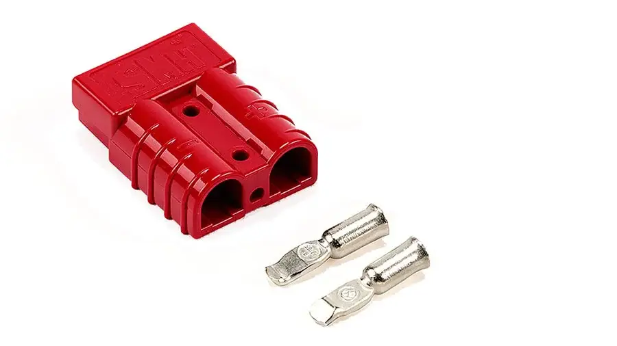 Elektrostecker klein, 50 Amp. (1 Stk) Garantierte Lieferung