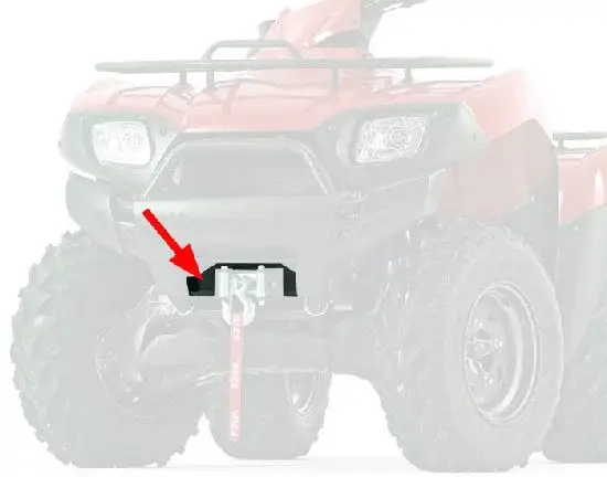 Seilwindenanbausatz Can-Am Bombardier 400 4x4, 500 4x4, 650 4x4, 800 4x4 Günstig