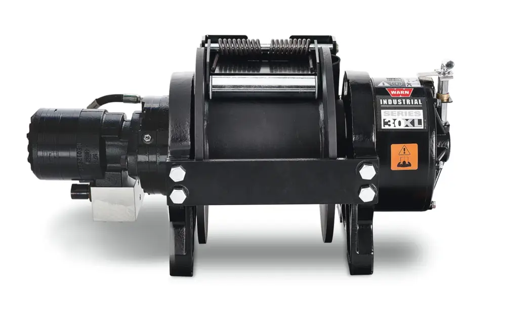 WARN Winde Serie 30, Hydraulik, 13,6 to. -kurze Trommel-, mit Luftfreilauf Neue Ware