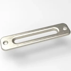 Sale Aluseilfenster LA 254mm silber eloxiert mit negativ Versatz für Kunststoffseil