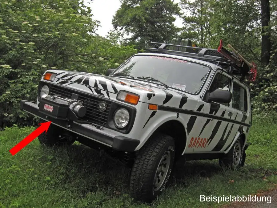 Seilwinden Set Lada Niva (Taiga) inkl. V8500 Schnäppchen
