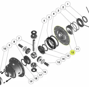 Neu ARB Zylinderkappe Kit Druckringseite RD100