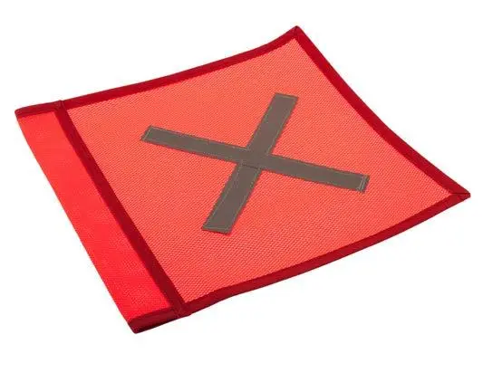 Warnflagge für Minenfahrzeuge, 2.5m, zerlegbar in Tragetasche Bestpreis