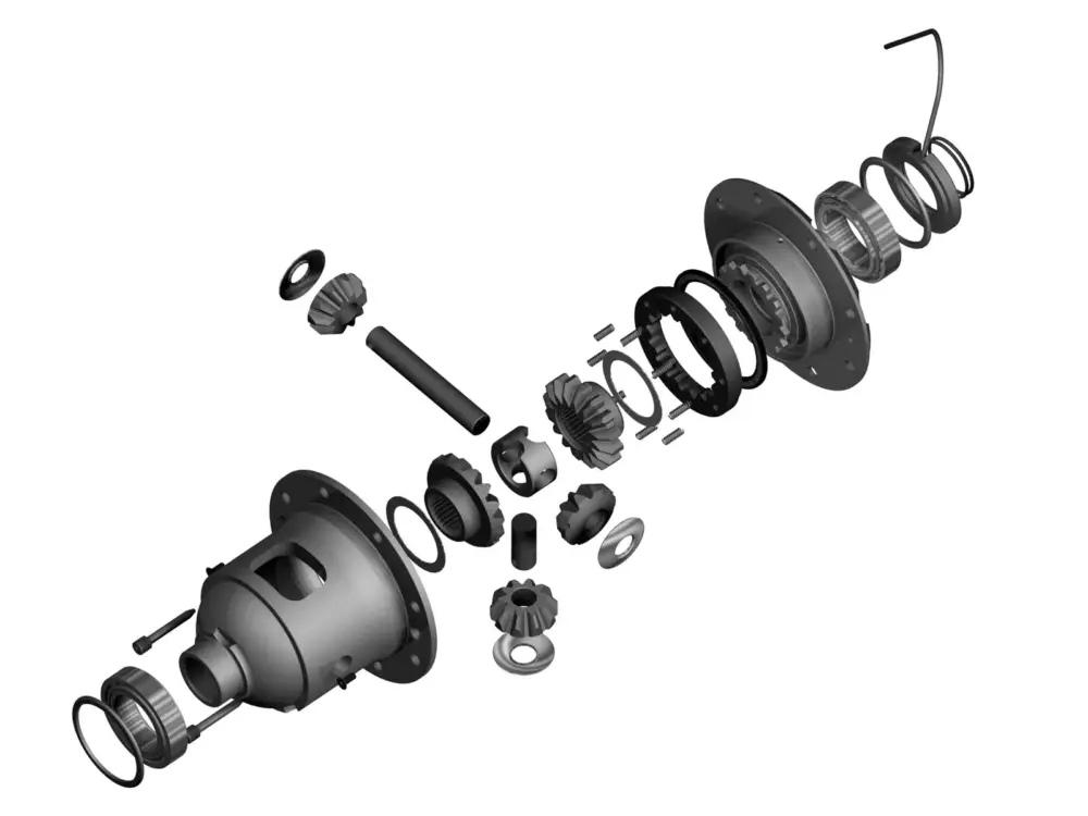 ARB Differentialsperre Nissan MD/WD21, D22, mit R200A/C200 Vorder / Hinterachse Highlight