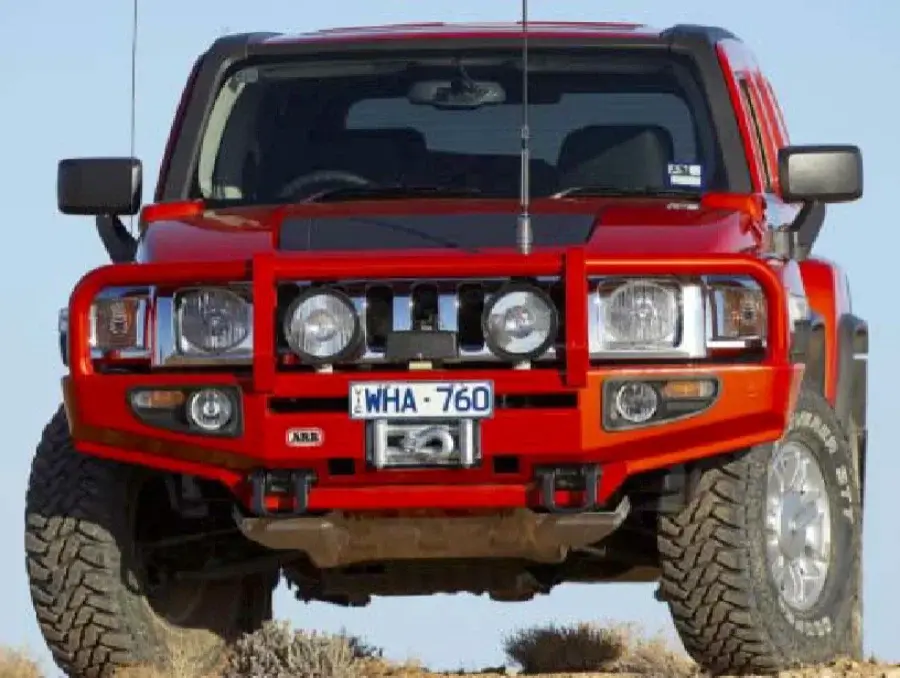 Neu Im Sortiment ARB-Windenstoßstange Hummer H3 ohne Verbreiterungen