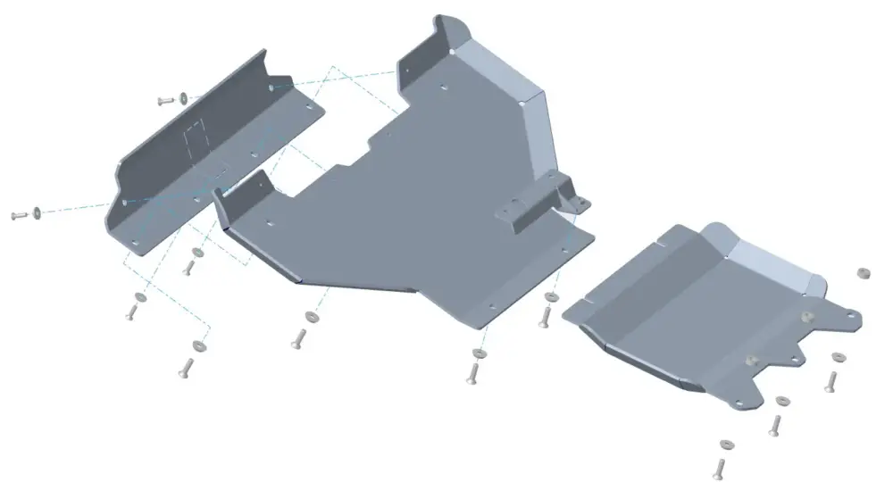 Unterfahrschutz Ford Ranger Raptor ab 11/2022, Motor Ausverkauf