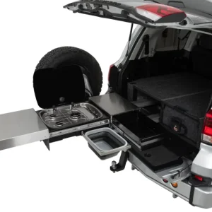 Letzte Chance ARB Slide Kitchen 1045mm Schublade inkl. Kocher, Ablage, Schublade & Spülbecken