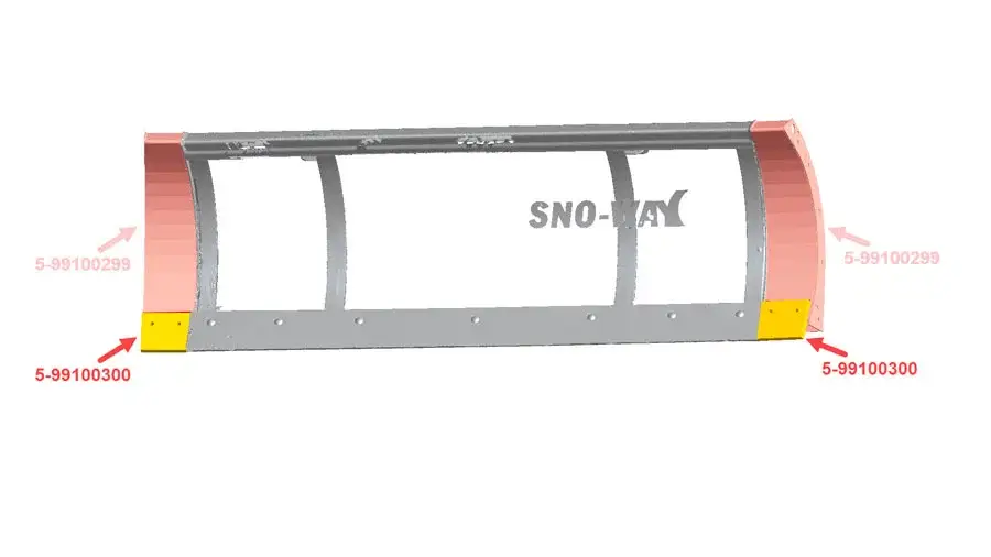 Kunststoffleiste 126mm (1Stk) für Schildverbreiterung 5-99100299 Jetzt Kaufen