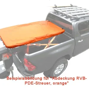 Abdeckung für V-Streuer PDE800, orange (nicht für RVB Streuer geeignet) Heißes Angebot
