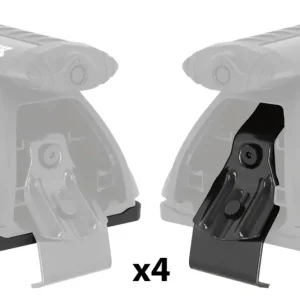 Fußkit für Rhino 2500 Multi Fit System 4 Klammern und 4 Gummiunterlagen Nur Heute