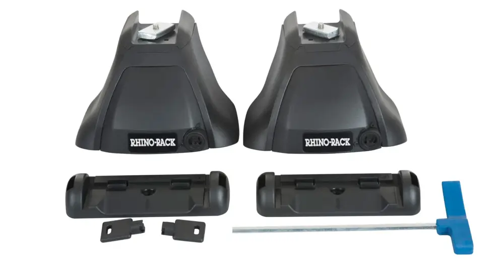 Rhino Rack Fußkit 2500 (2 Stück) für Heavy Duty Querträger Schneller Versand
