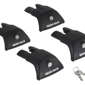 Solange Der Vorrat Reicht Rhino Rack RVP Füße (4), flach 45mm