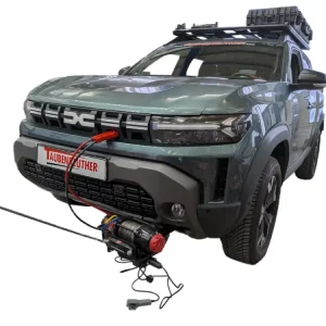 Saisonangebot Seilwindenträger für Abschleppöse Dacia Duster III, inkl. WARN R35-S