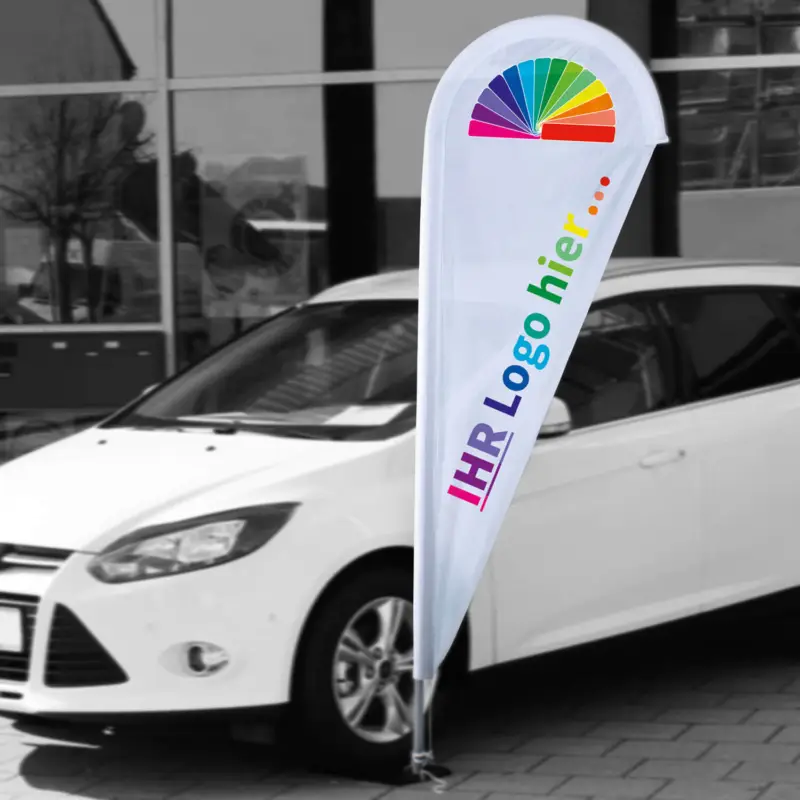 Wings-Banner Trendy Werbebanner mit Ihrem Indivualdesign (ohne Zubehör) Beliebt