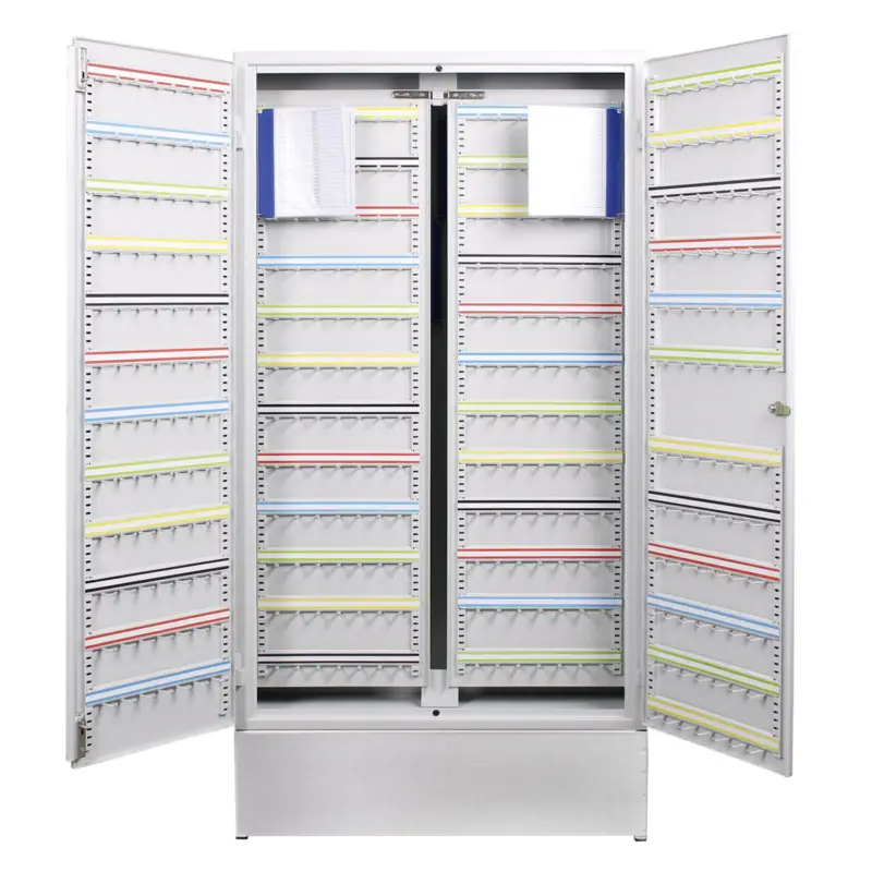 Neue Ware Schlüsselschrank XXL Gigant 672 672 lange Haken, mit Sockel mit 2 Zwischenwänden
