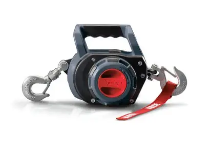 SEILWINDE WARN DRILL WINCH FÜR AKKU- SCHRAUBER, 340KG ZUGKRAFT, 12M STAHLSEIL Super-Preis