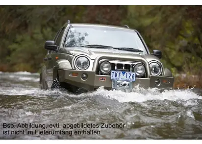 ARB WINDENSTOSSSTANGE JEEP CHEROKEE KJ 3450160, BIS MODELL ‘04, GRAU METALLIC, Markenprodukt