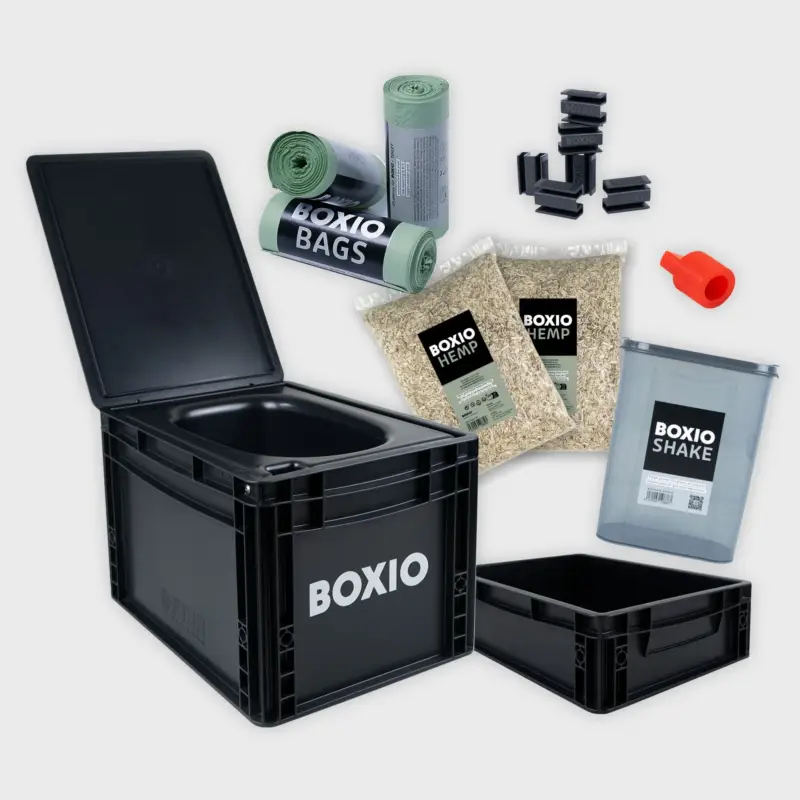 BOXIO TOILET MAX+ Trenntoilette Komplettset Markenware