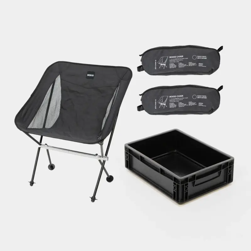 Meistverkauft 2er-Set BOXIO CHAIR I Campingstuhl-Set in SOLO UP