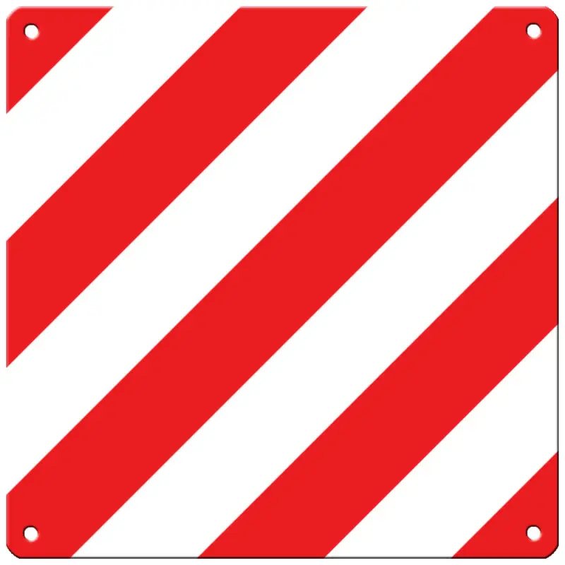 Sale Diverse Sonderlastenschild Italien, 500 x 500 mm