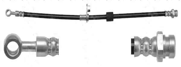 Bremsschlauch Vorderachse MCC, 1 Stück Neue Kollektion