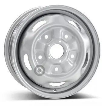 Must-Have 5,5 x 15 ET 60 ALCAR STAHLRAD Felge für Ford Transit/Transit Van in silber