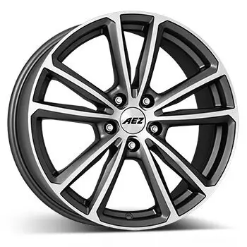 7,5 x 18 ET 48 AEZ Felge für Ford Transit Connect in graphit matt/poliert Bestpreis