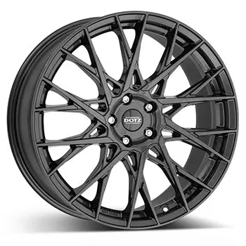 Super-Preis 7,5 x 19 ET 40 DOTZ Felge für Ford Transit Connect in gunmetal (dunkelgrau gebürstet)