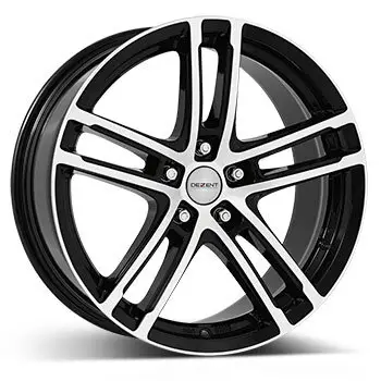 Angebot 8 x 18 ET 42 DEZENT Felge für Ford Tourneo Connect in schwarz/poliert