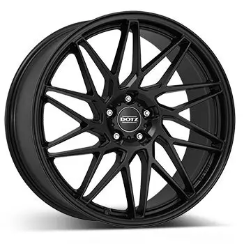 8 x 18 ET 45 DOTZ Felge für Ford Transit Connect in schwarz matt Mega-Angebot