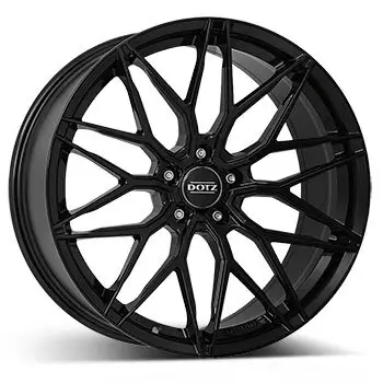8 x 18 ET 48 DOTZ Felge für Ford Transit Connect in schwarz Schnäppchen