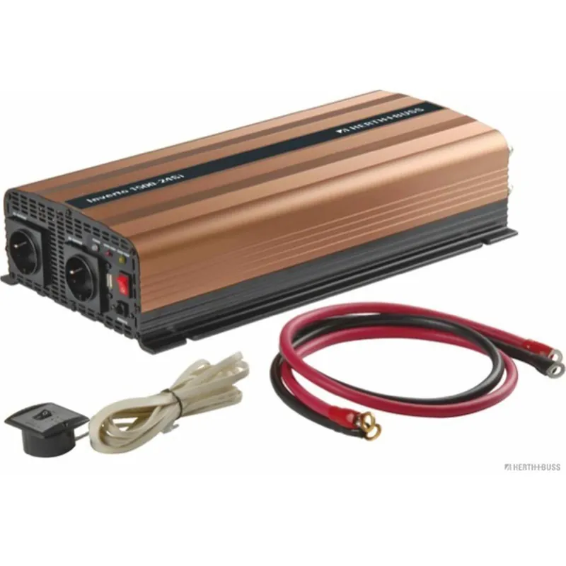 HERTH+BUSS Wechselrichter 24V auf 230V 1500W- 76301502 Super-Preis
